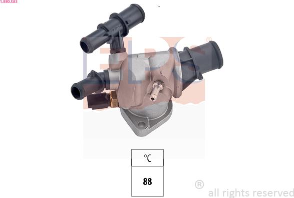 EPS 1.880.583 - Termostato, Refrigerante www.autoricambi360.it