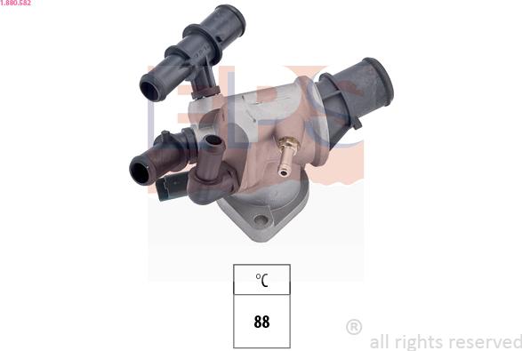 EPS 1.880.582 - Termostato, Refrigerante www.autoricambi360.it