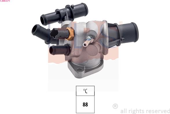 EPS 1.880.571 - Termostato, Refrigerante www.autoricambi360.it