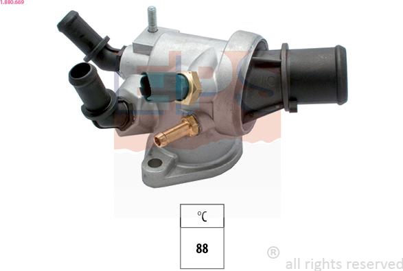 EPS 1.880.669 - Termostato, Refrigerante www.autoricambi360.it