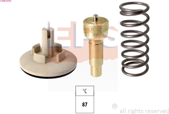 EPS 1.880.616S - Termostato, Refrigerante www.autoricambi360.it