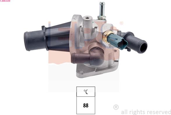 EPS 1.880.639 - Termostato, Refrigerante www.autoricambi360.it