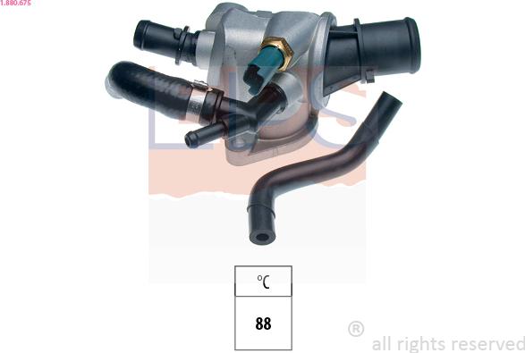 EPS 1.880.675 - Termostato, Refrigerante www.autoricambi360.it