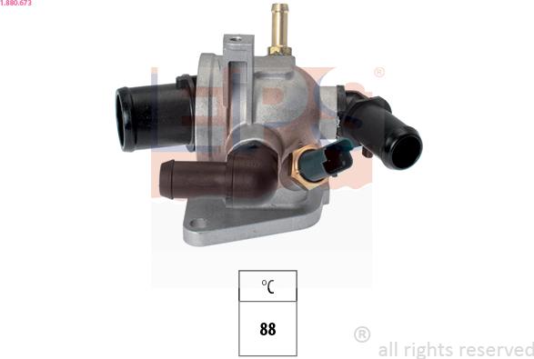 EPS 1.880.673 - Termostato, Refrigerante www.autoricambi360.it