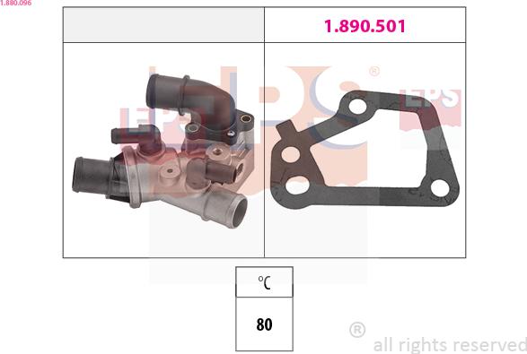 EPS 1.880.096 - Termostato, Refrigerante www.autoricambi360.it