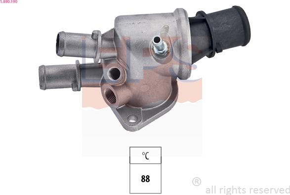 EPS 1.880.190 - Termostato, Refrigerante www.autoricambi360.it