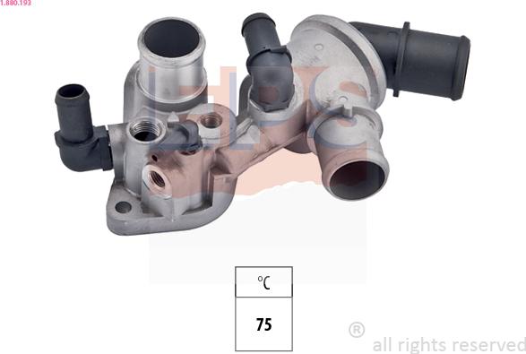 EPS 1.880.193 - Termostato, Refrigerante www.autoricambi360.it