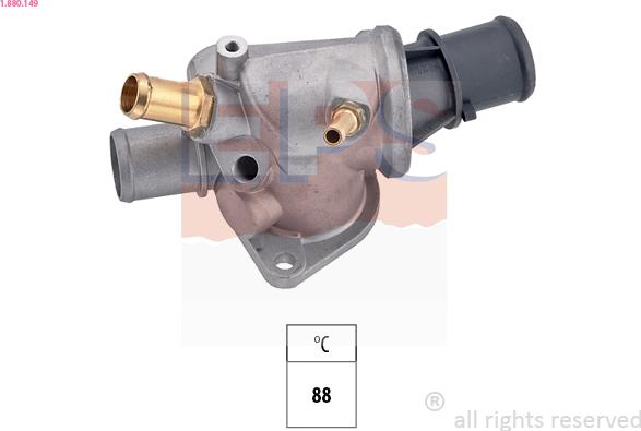 EPS 1.880.149 - Termostato, Refrigerante www.autoricambi360.it