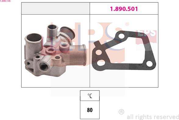 EPS 1.880.145 - Termostato, Refrigerante www.autoricambi360.it