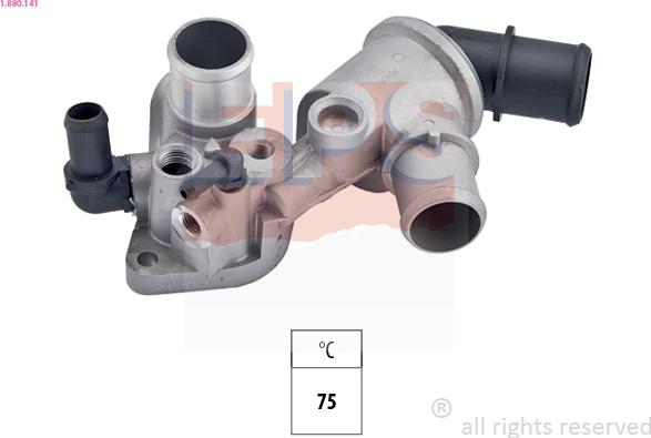 EPS 1.880.141 - Termostato, Refrigerante www.autoricambi360.it