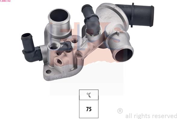 EPS 1.880.142 - Termostato, Refrigerante www.autoricambi360.it
