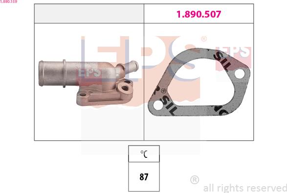 EPS 1.880.159 - Termostato, Refrigerante www.autoricambi360.it