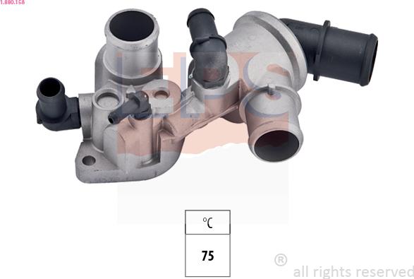 EPS 1.880.158 - Termostato, Refrigerante www.autoricambi360.it