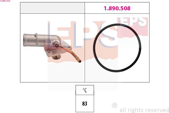 EPS 1.880.164 - Termostato, Refrigerante www.autoricambi360.it