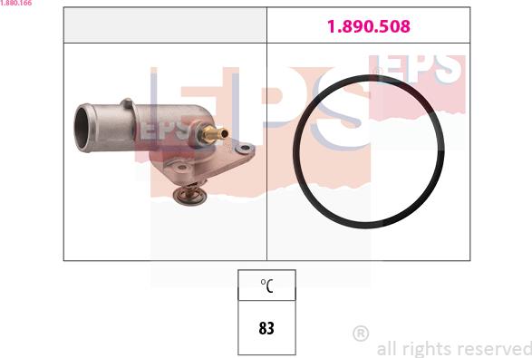 EPS 1.880.166 - Termostato, Refrigerante www.autoricambi360.it
