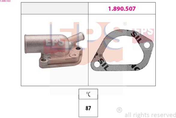 EPS 1.880.163 - Termostato, Refrigerante www.autoricambi360.it