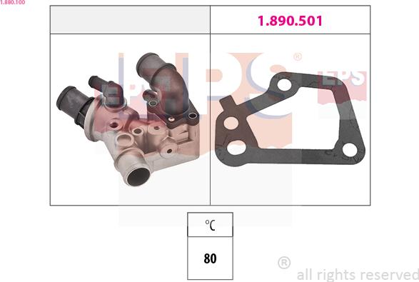 EPS 1.880.100 - Termostato, Refrigerante www.autoricambi360.it