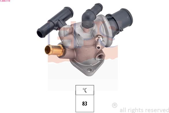 EPS 1.880.119 - Termostato, Refrigerante www.autoricambi360.it