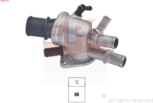EPS 1.880.181 - Termostato, Refrigerante www.autoricambi360.it