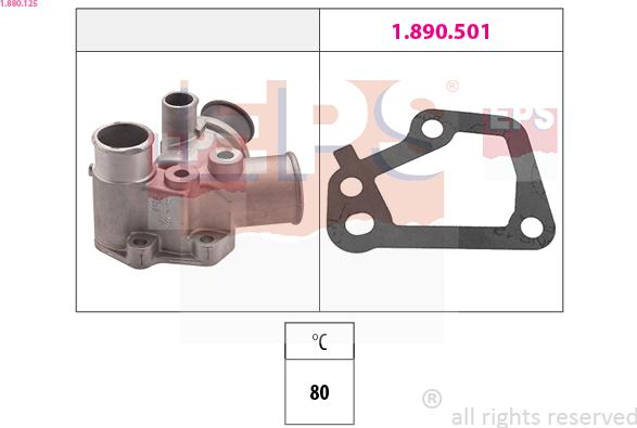 EPS 1.880.125 - Termostato, Refrigerante www.autoricambi360.it
