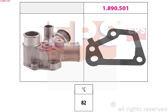 EPS 1.880.128 - Termostato, Refrigerante www.autoricambi360.it