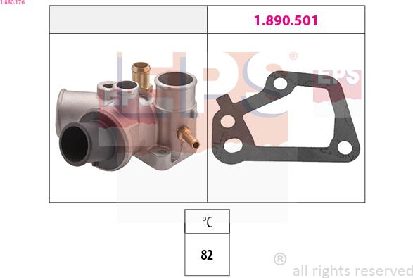EPS 1.880.176 - Termostato, Refrigerante www.autoricambi360.it