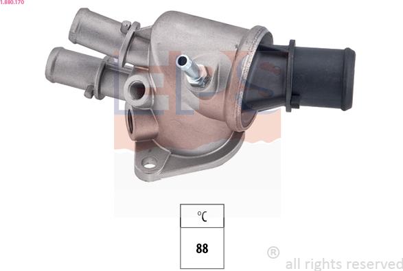 EPS 1.880.170 - Termostato, Refrigerante www.autoricambi360.it