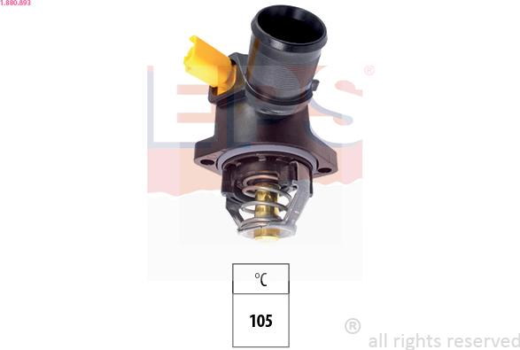 EPS 1.880.893 - Termostato, Refrigerante www.autoricambi360.it