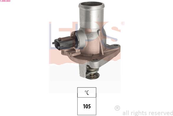EPS 1.880.860 - Termostato, Refrigerante www.autoricambi360.it