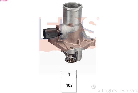 EPS 1.880.861 - Termostato, Refrigerante www.autoricambi360.it