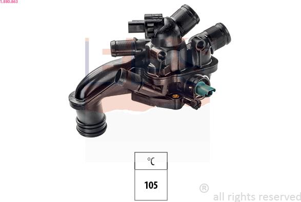 EPS 1.880.863 - Termostato, Refrigerante www.autoricambi360.it