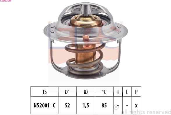 EPS 1.880.354S - Termostato, Refrigerante www.autoricambi360.it