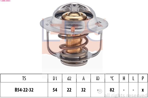 EPS 1.880.305S - Termostato, Refrigerante www.autoricambi360.it