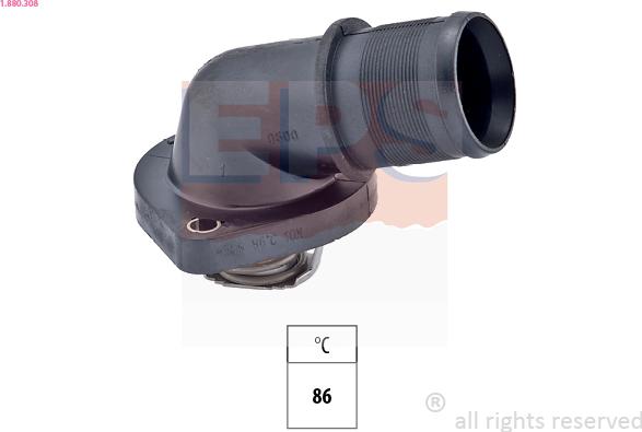 EPS 1.880.308 - Termostato, Refrigerante www.autoricambi360.it