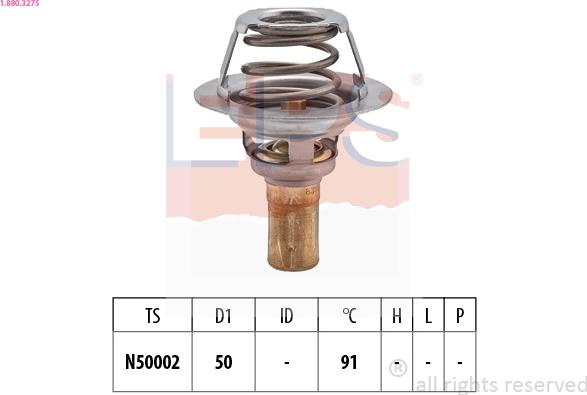 EPS 1.880.327S - Termostato, Refrigerante www.autoricambi360.it