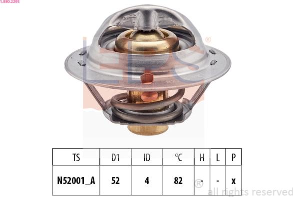 EPS 1.880.229S - Termostato, Refrigerante www.autoricambi360.it