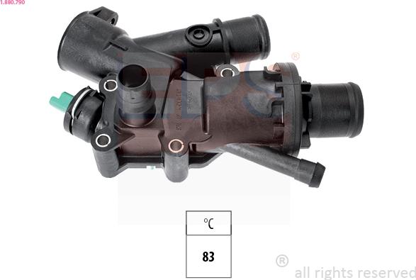 EPS 1.880.790 - Termostato, Refrigerante www.autoricambi360.it