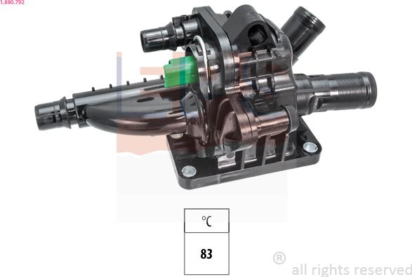 EPS 1.880.792 - Termostato, Refrigerante www.autoricambi360.it
