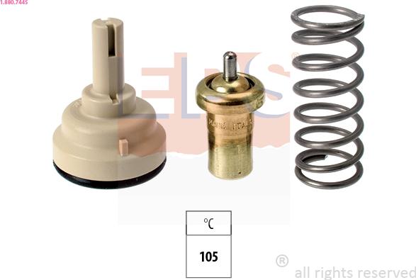 EPS 1.880.744S - Termostato, Refrigerante www.autoricambi360.it