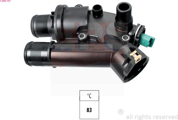 EPS 1.880.747 - Termostato, Refrigerante www.autoricambi360.it