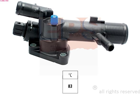 EPS 1.880.700 - Termostato, Refrigerante www.autoricambi360.it