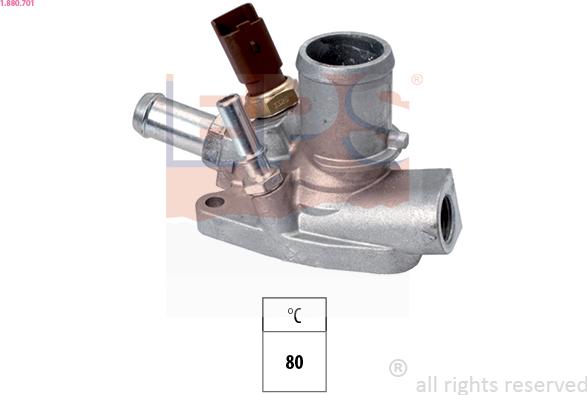 EPS 1.880.701 - Termostato, Refrigerante www.autoricambi360.it