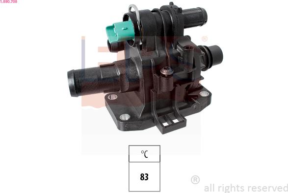 EPS 1.880.708 - Termostato, Refrigerante www.autoricambi360.it