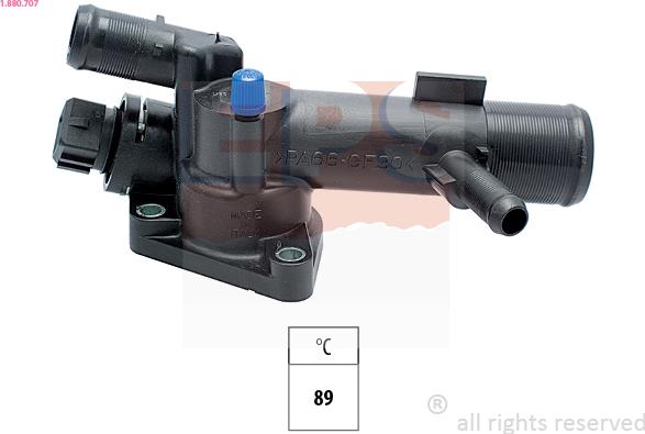 EPS 1.880.707 - Termostato, Refrigerante www.autoricambi360.it