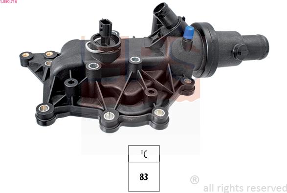 EPS 1.880.716 - Termostato, Refrigerante www.autoricambi360.it