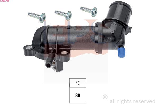 EPS 1.880.786 - Termostato, Refrigerante www.autoricambi360.it