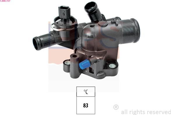 EPS 1.880.737 - Termostato, Refrigerante www.autoricambi360.it