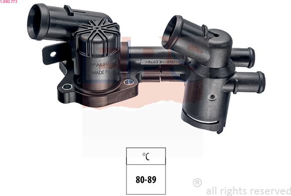 EPS 1.880.773 - Termostato, Refrigerante www.autoricambi360.it