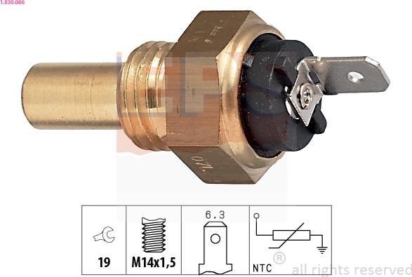 EPS 1.830.066 - Sensore, Temperatura refrigerante www.autoricambi360.it