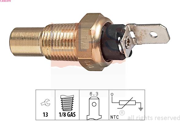 EPS 1.830.079 - Sensore, Temperatura refrigerante www.autoricambi360.it